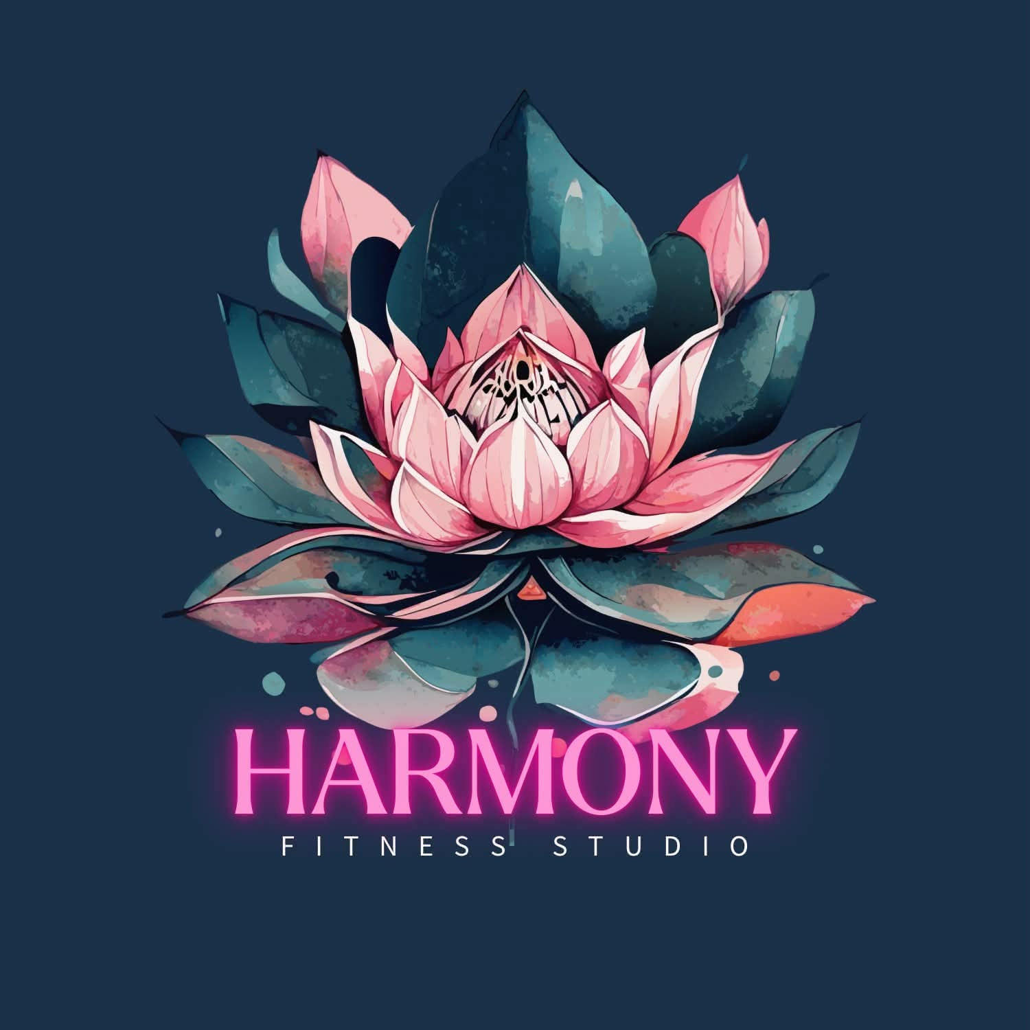 Harmony Fitness Studio logó